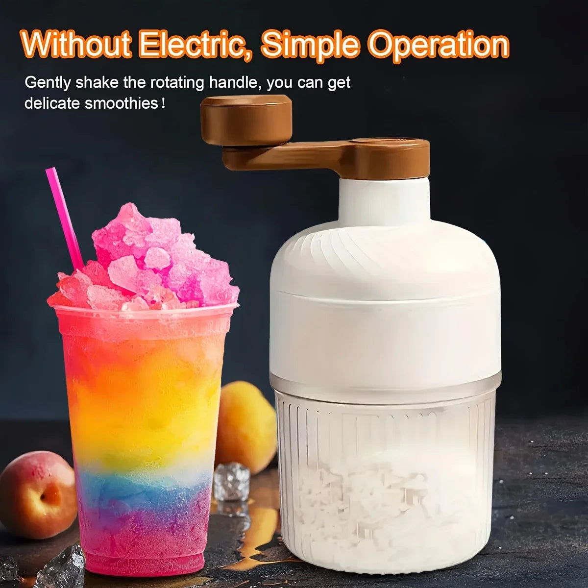 Energy-Efficient Large Multifunctional Ice Machine - No Electricity Needed