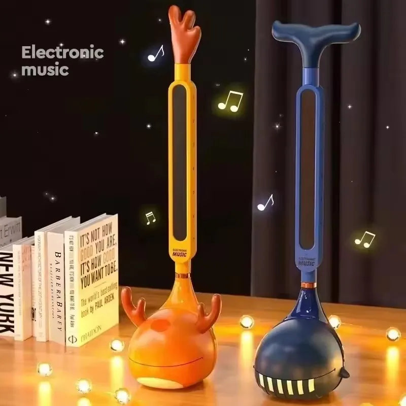 Otamatone Portable Cartoon Shape Synthesizer, Educational Electronic Instrument