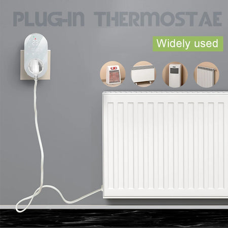 Tuya WiFi Thermostat Socket &ndash; Smart Temperature Control for Efficient Heating