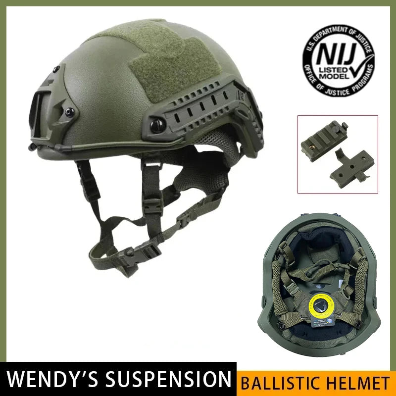 Wendy Ballistic ACH High Cut Helmet &ndash; Ultra Lightweight