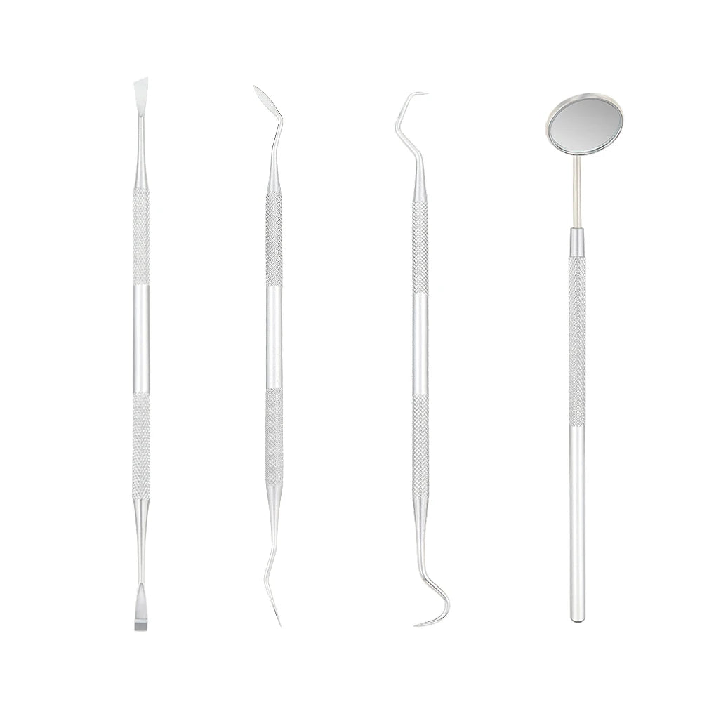 Stainless Steel Dental Instrument Set &ndash; Ultra Durable Tools 4 pcs set