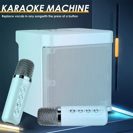 KD203 Karaoke Machine &ndash; Voice Change and Dual Microphones