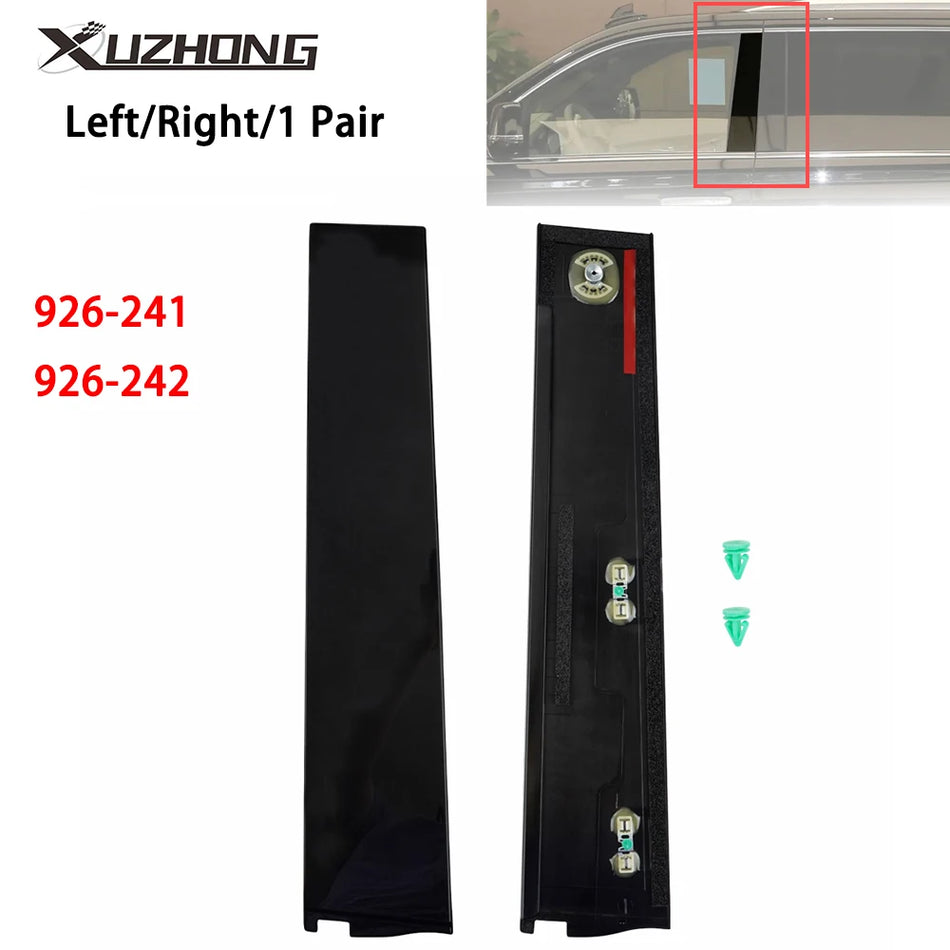 Moulure de garniture de pilier de porte Cadillac Escalade ESV, couverture de fenêtre 926-241 926-242