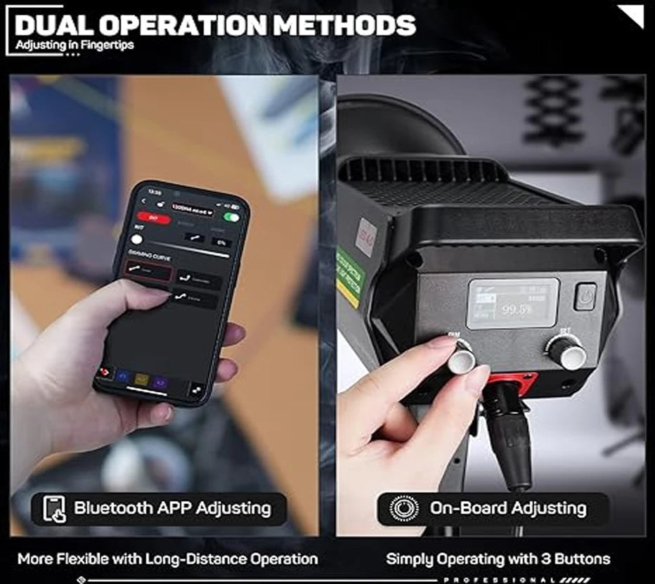 IFOOTAGE SL1 200DNA &ndash; 200W Daylight LED with Bluetooth