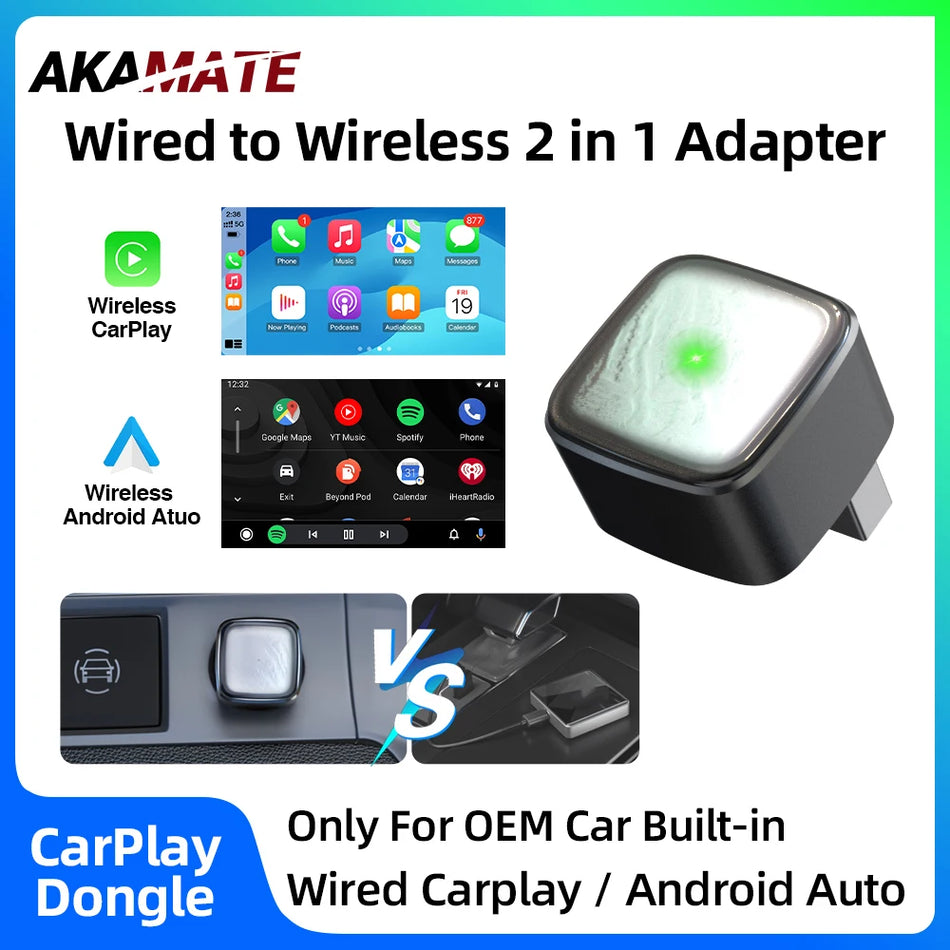 2in1 CarPlay Adapter Original OEM - Wireless CarPlay