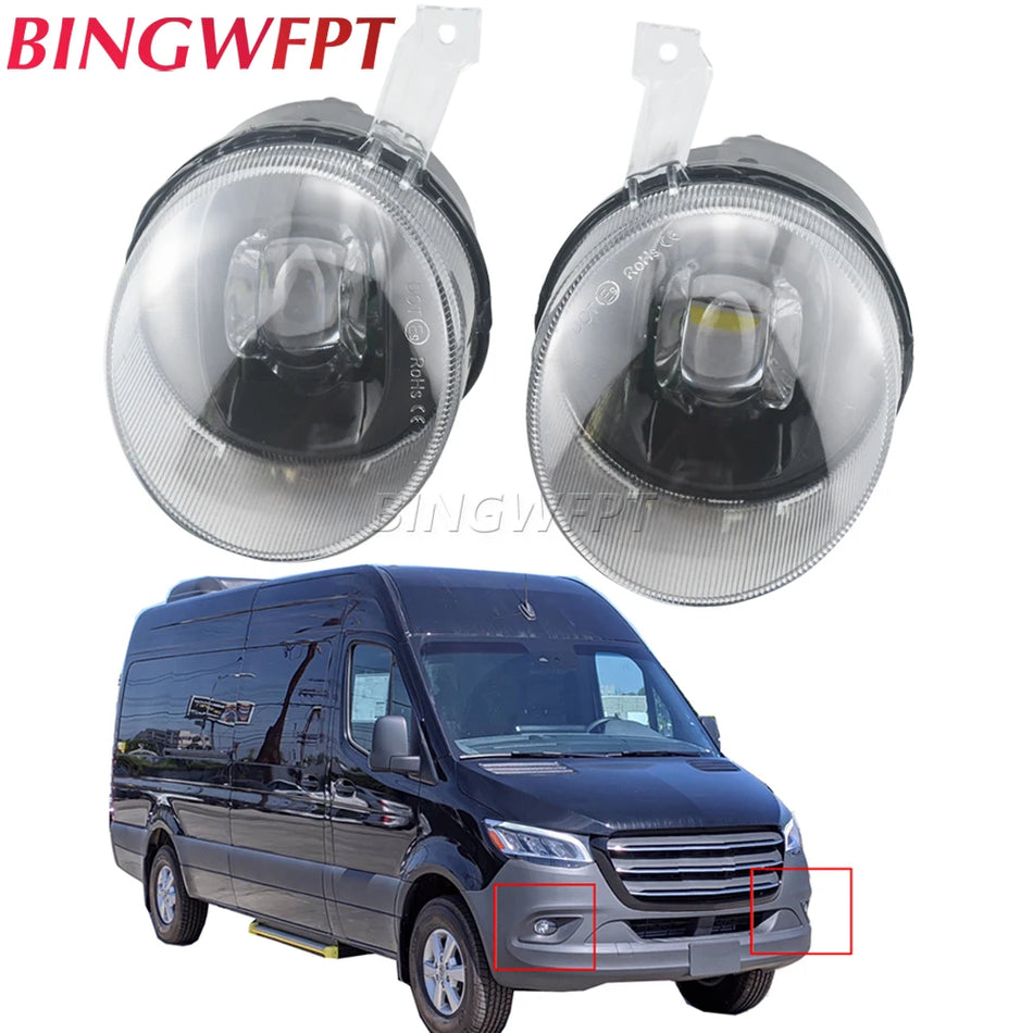 LED miglas gaismas montāža H11 Mercedes-Benz Sprinter W910 2019-2023