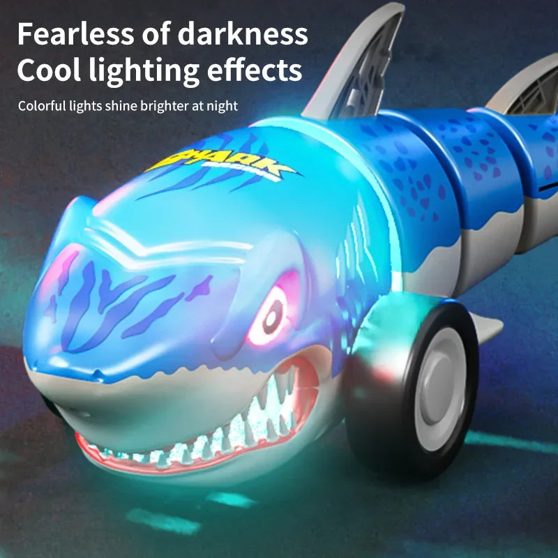 Bionic Shark RC Car &ndash; 360 Degree Rotating Remote Control
