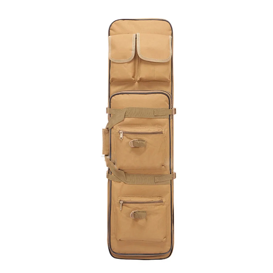 Camouflage Gun Bag 120CM &ndash; Durable Oxford Carry Case 0.8M-Mud Color