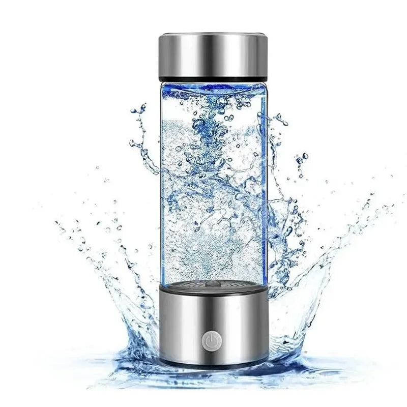 LAAOVEC Hydrogen-Rich Water Cup &ndash; Portable Antioxidant Generator grey