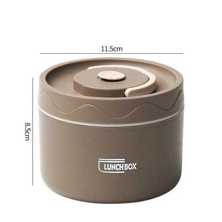 Microwavable Portable Stainless Steel Lunch Box &ndash; Leakproof
