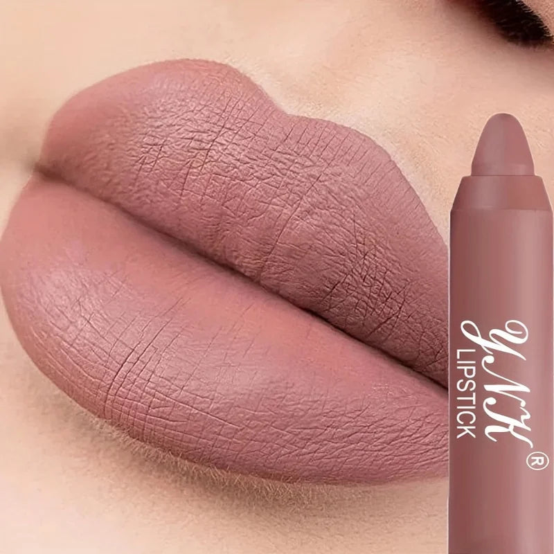 Nude Series Velvet Matte Waterproof Lipstick Pencil