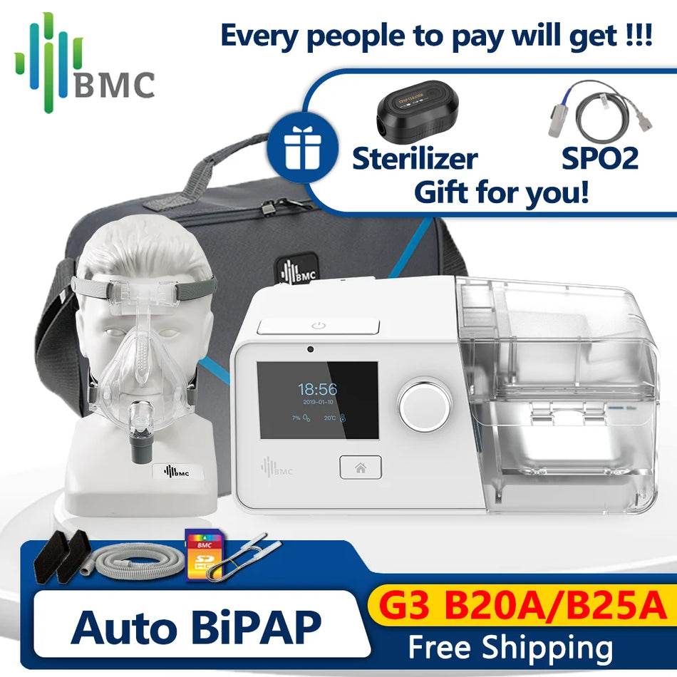 BMC G3 B20A/B25A BiPAP &ndash; Intelligent Inhalation Exhalation