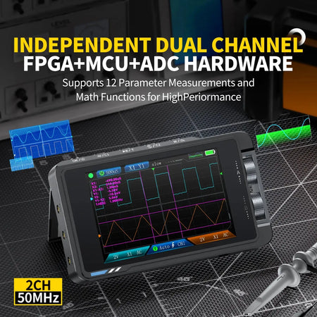 FNIRSI DS215H 2 In 1 Electronic Repair Tool Digital Pro