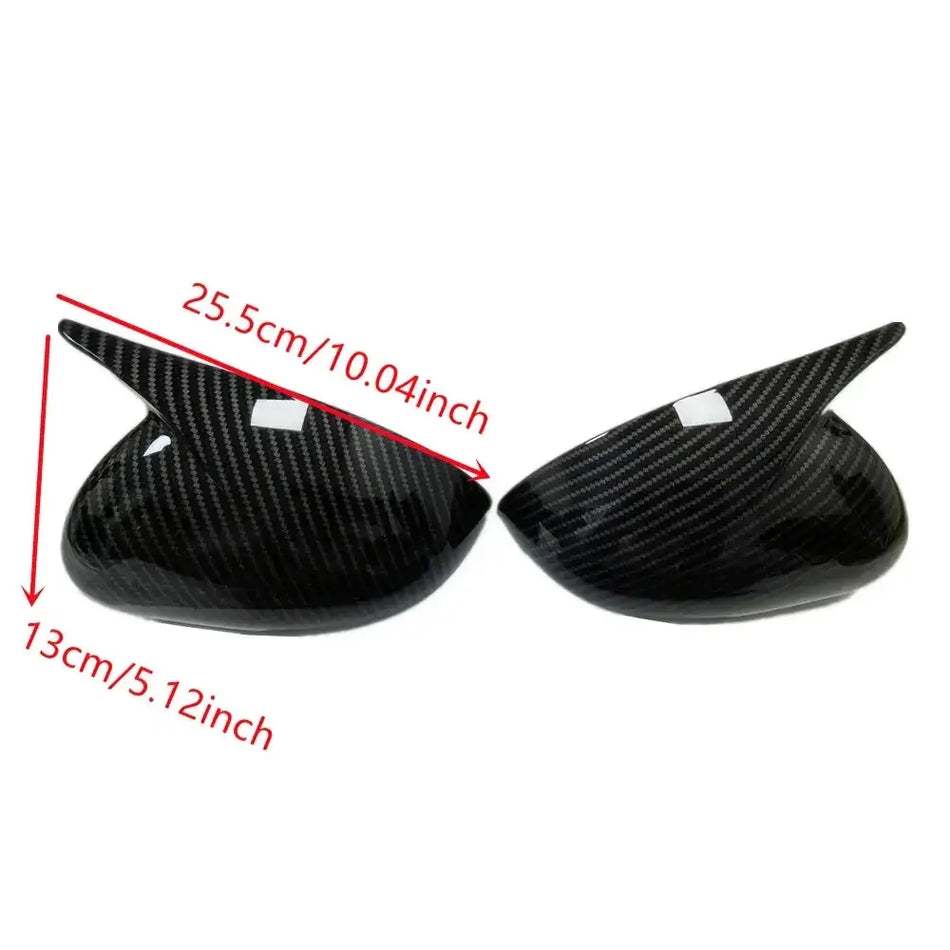 ABS Side Mirror Covers for Kia Rio 2011-2016 Wing Caps by InterCyprus Trading Ltd