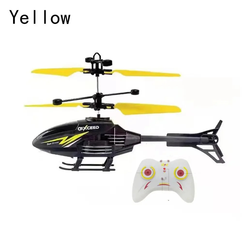 Hobbies Rechargeable Mini Drone &ndash; Easy Remote Control Flying Fun yellow