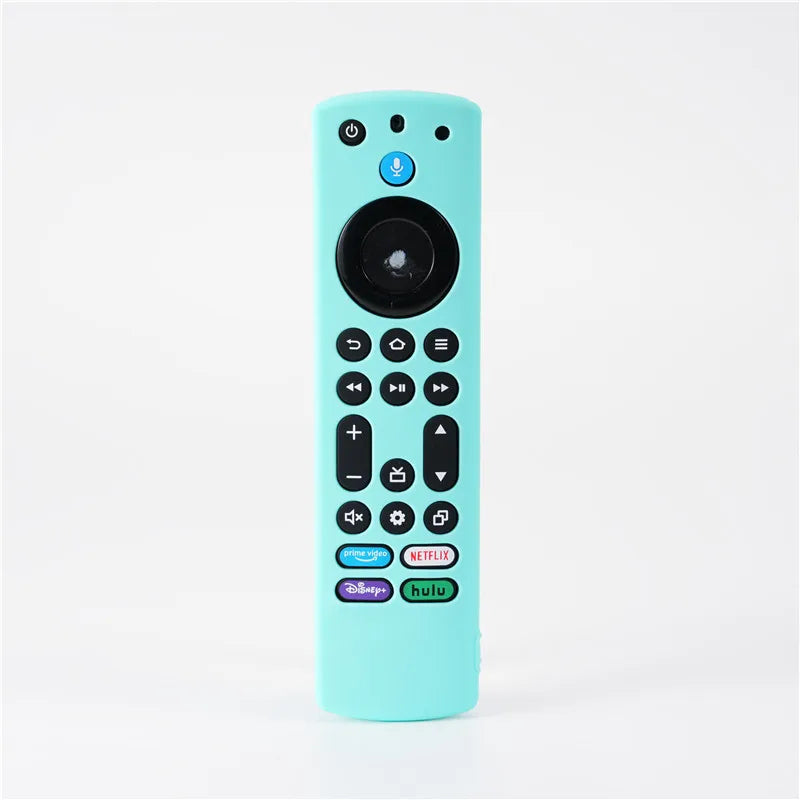 Silicone Remote Case For Fire TV 4K Max 2nd Gen &ndash; Shockproof Lake Blue