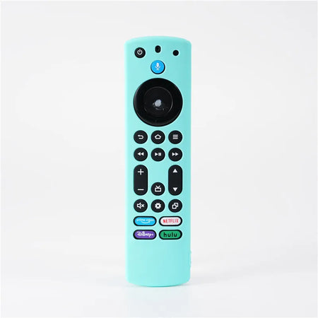 Silicone Remote Case For Fire TV 4K Max 2nd Gen &ndash; Shockproof Lake Blue