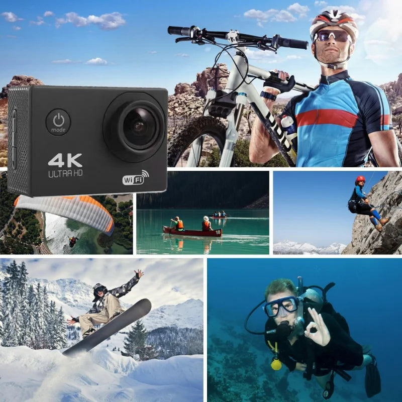 UYJY 2.0 Inch Action Camera &ndash; Ultra HD 4K Video Recording