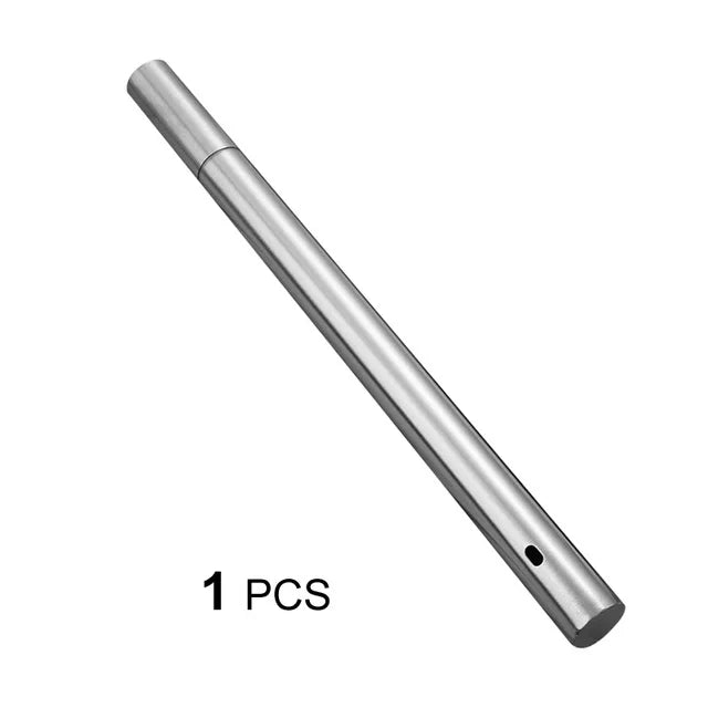 Stainless Steel Barbecue Skewers - Reusable BBQ Kebab Sticks for Grilling Only Storage tube