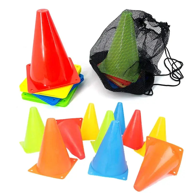 High-Visibility 18CM Training Cones - Set of 5 – InterCyprus Trading Ltd