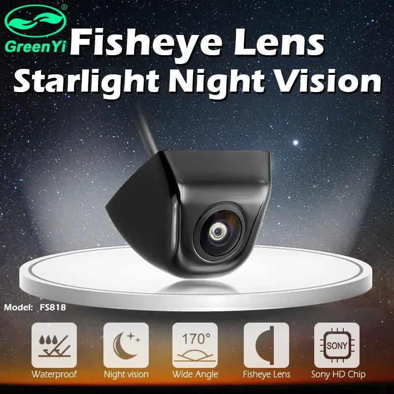 170 Degree Fish Eye Camera With Starlight Night Vision And HD 720P by InterCyprus Trading Ltd