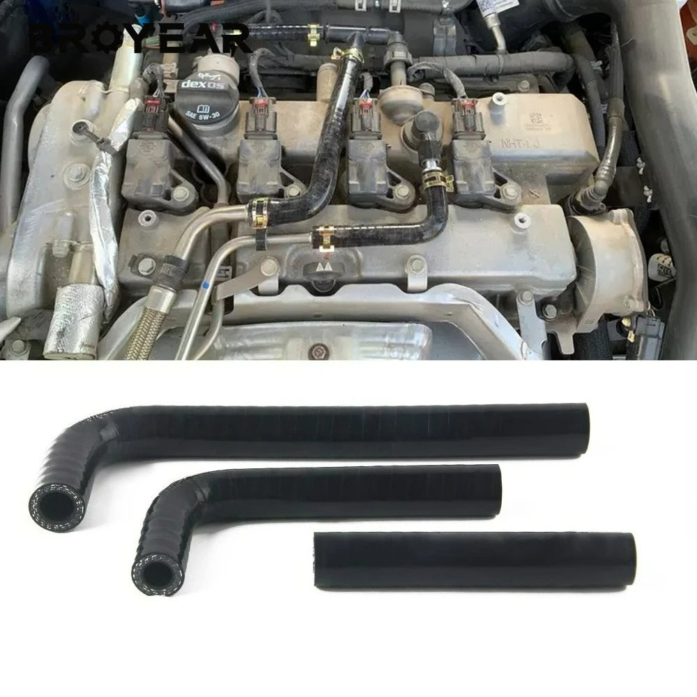 PCV Hose Kit Silicone for Buick Cadillac Chevrolet 12673868 by InterCyprus Trading Ltd