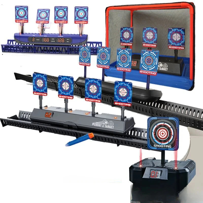 Αυτόματη Επαναφορά Ηλεκτρικός Στόχος Nerf Με Ήχο Και Φως