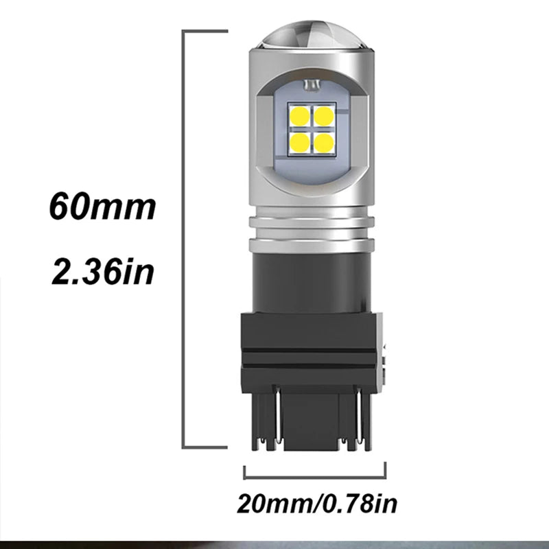 LED дневни светлини за Opel Corsa D 3157 DRL, 3600 лумена, 12V Canbus, комплект от 2