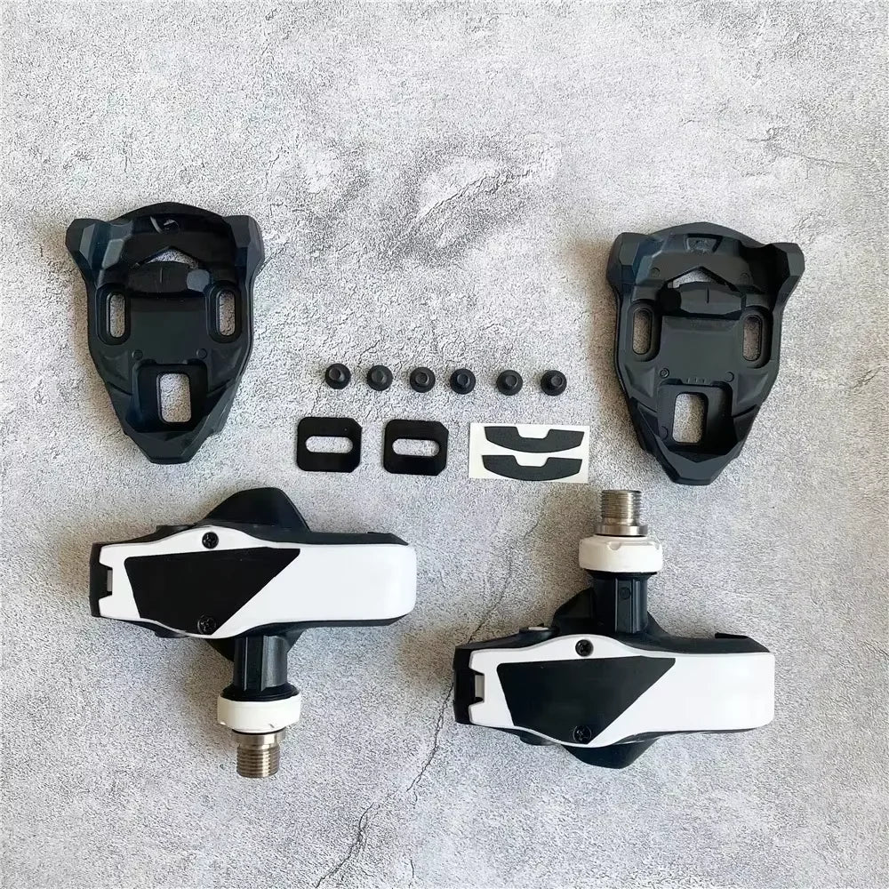 Bike Pedals Large 500mm&sup2; Contact Area &ndash; Ultra Lightweight Carbon Road Bike Clipless 02 Foot Tread 15
