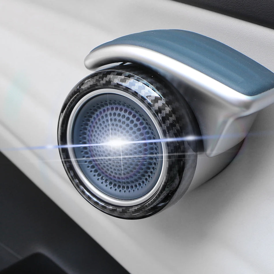 BYD ATTO 3 Chromuotas Durų Garsiakalbio Žiedas Dangtelis Apdaila, 4Vnt