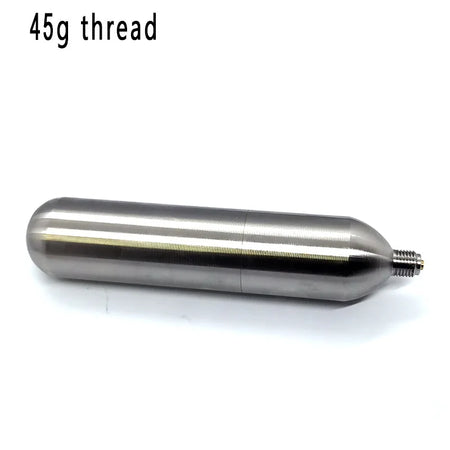 CO2 Refill Tank Cartridges &ndash; Multi Gas Compatibility 45g thread