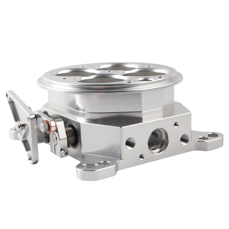 CNC 4 Barrel Throttle Body With 1200CFM Aluminum Fuel Injection by InterCyprus Trading Ltd