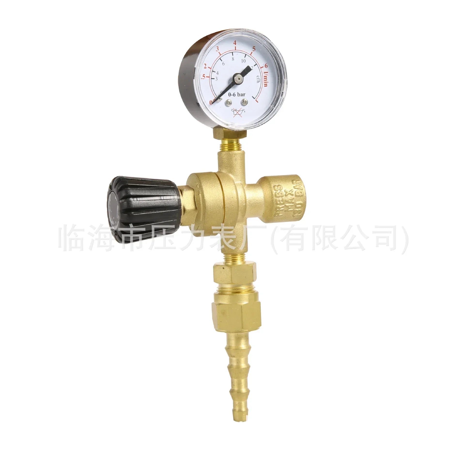 YJ-04A Mini Argon CO2 Pressure Reducer &ndash; 6 L/min Flow YJ-12