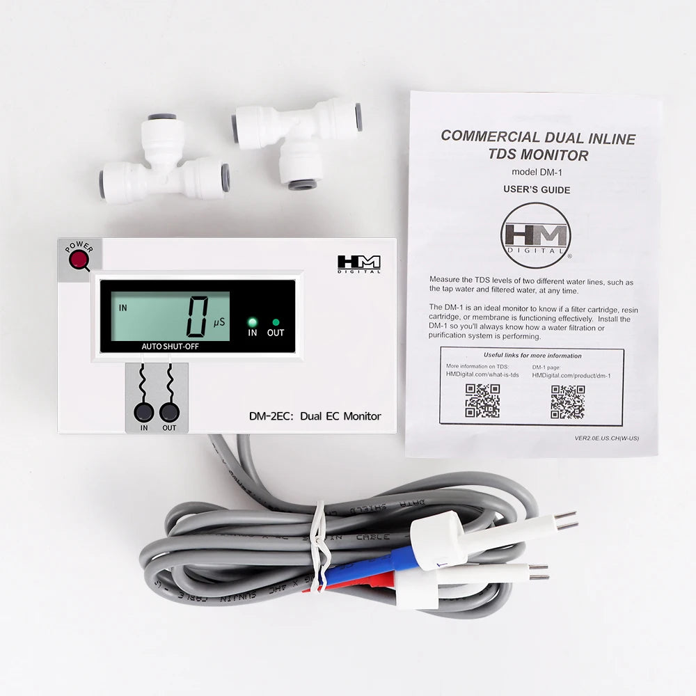 Digital Water Quality Tester Dual Probe &ndash; TDS Monitor