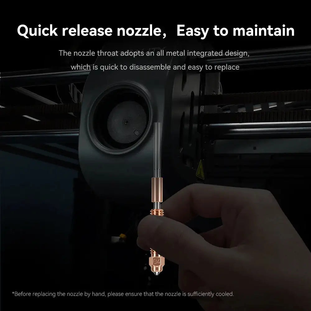 Creality K1c Nozzle Kit K1 Max Hardened Steel Quick Swap