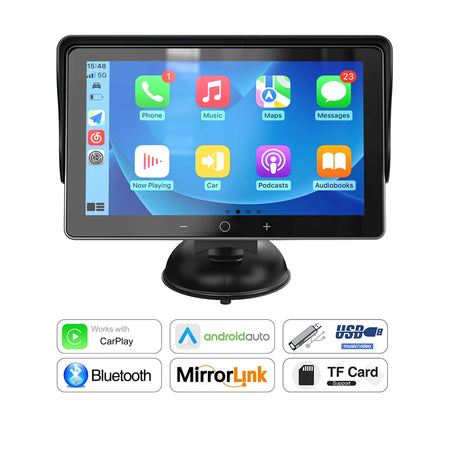 7Inch Car Radio Display Multimedia Player &ndash; CarPlay BT PAD