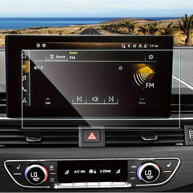 Zaščita zaslona iz kaljenega stekla za navigacijo Audi A4 A5 Q5 2020-2024