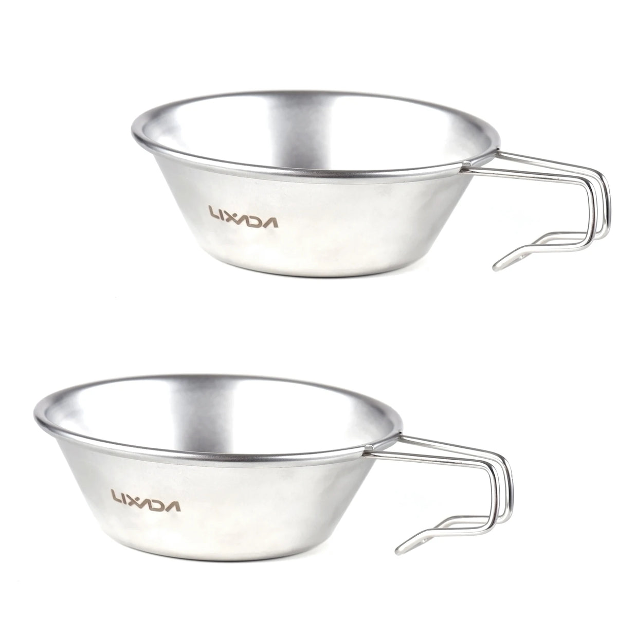 Lixada Sierra Cup Syrah Bowl 200ml 500ml &ndash; Durable Outdoor 200ml 2pcs style02