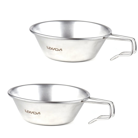 Lixada Sierra Cup Syrah Bowl 200ml 500ml &ndash; Durable Outdoor 200ml 2pcs style02