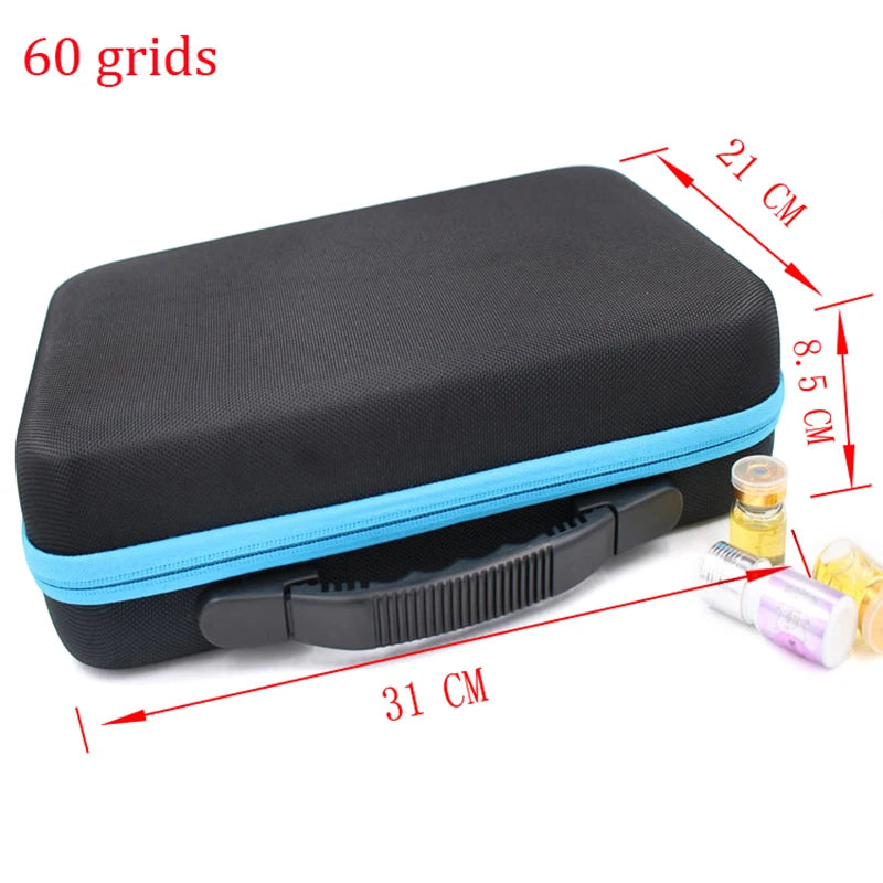 1PC Hard Battery Organizer Storage Box &ndash; Insulin Vial Mesh