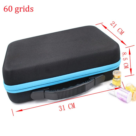 1PC Hard Battery Organizer Storage Box &ndash; Insulin Vial Mesh