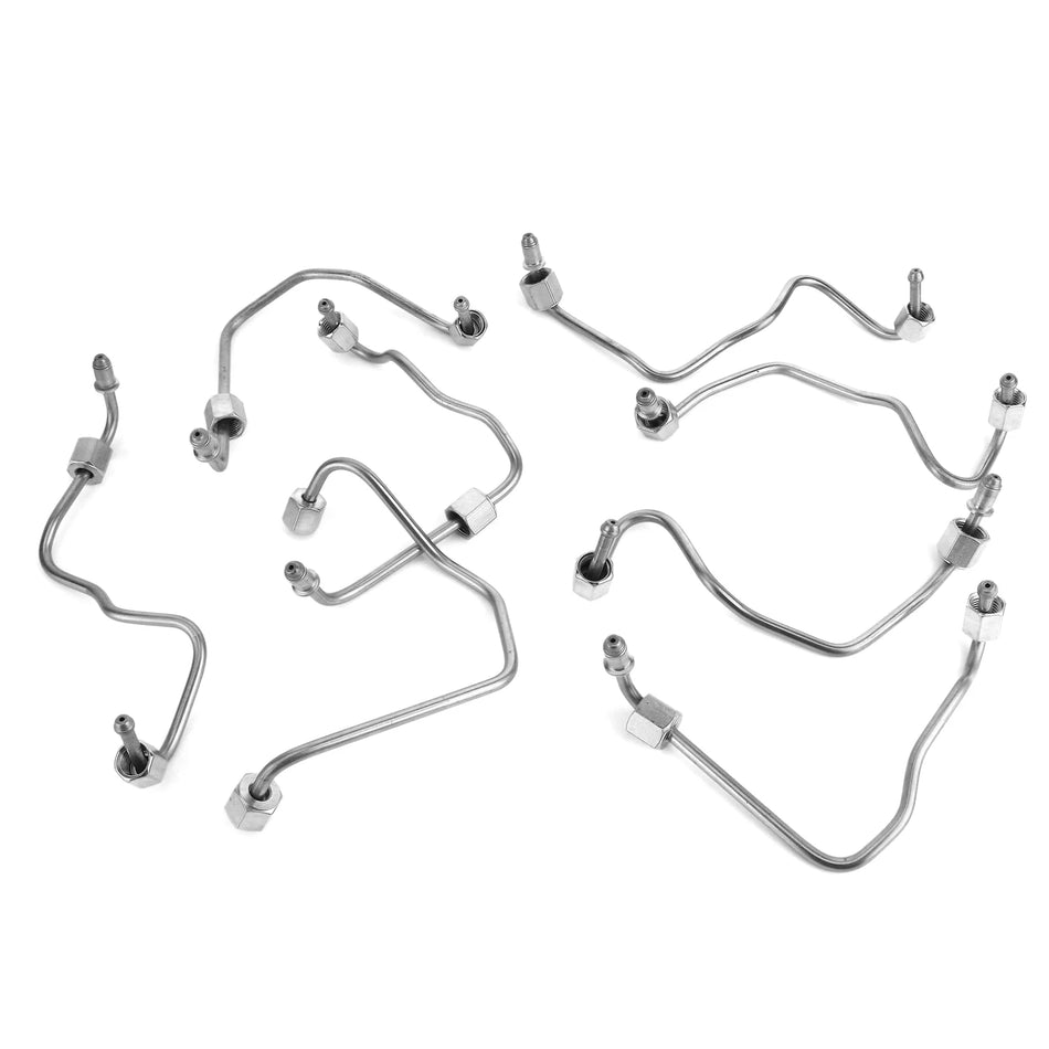 Kuro purkštuko linijų rinkinys, 8 dalių Chevrolet GM LML LGH 6.6L 2011-2016 variklio modeliams