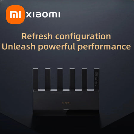 Xiaomi Router BE6500 - Ultra Fast 6500Mbps Mesh Network
