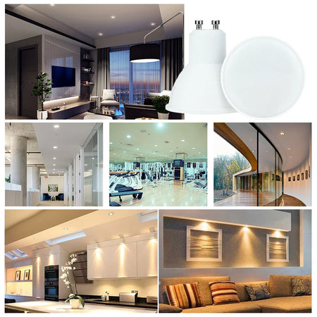 50PCS GU10 LED Spotlight Bulbs - Energy Saving &amp; Long Lifespan