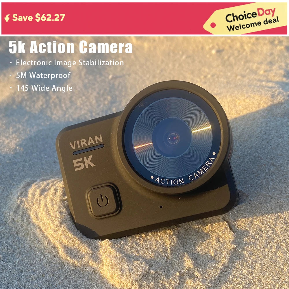 Cerastes V10 5K Action Camera &ndash; Electronic Image Stabilization