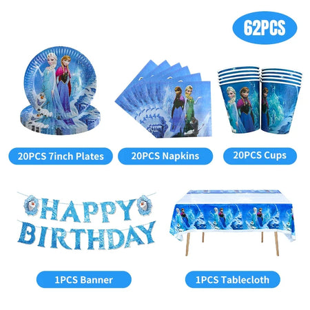 Birthday Party Supplies - Tableware, Balloons, Decorations
