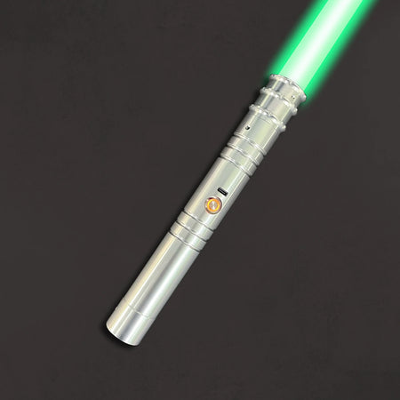 Heavy Dueling Lightsaber with Soundfonts and Colour Changing Blade - 56 cm Cosplay Toy 1 PCS LED Silver 3-5