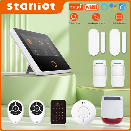 Staniot WiFi SecPanel 5 &ndash; Remote App Control 4.3 Inch Screen