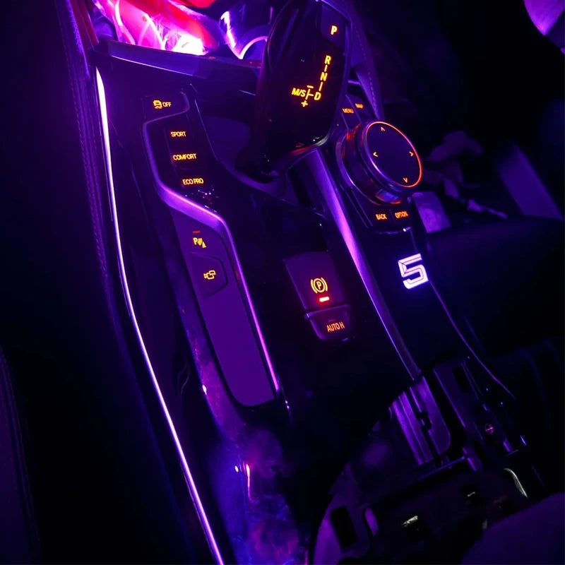 BMW 5 Series G30 G38 Center Console Ambient Light Upgrade ABS