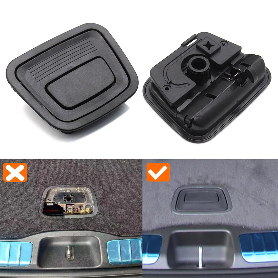 Boot Mat for Mercedes-Benz CLA A B C GLA GLB Rear Trunk Floor Carpet PC and ABS